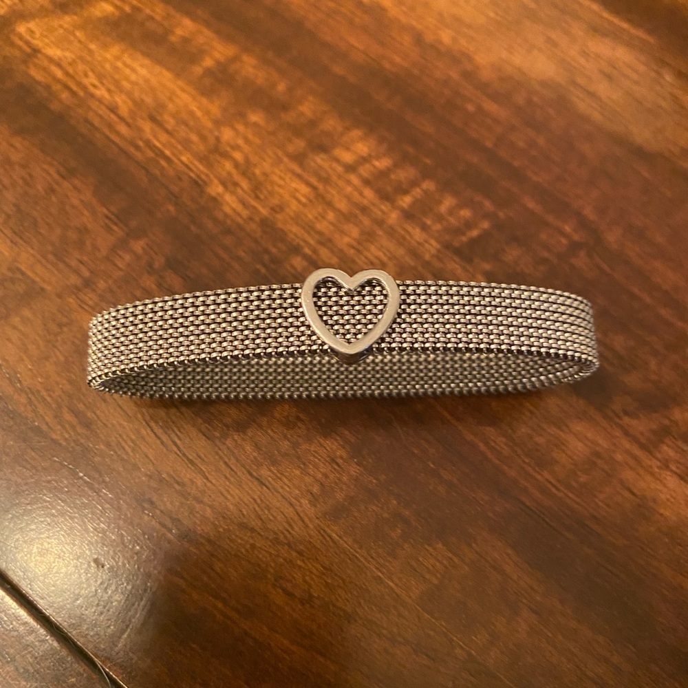 Tiffany & Co Somerset Stretch Silver Bracelet